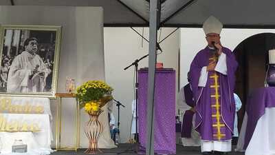 Missa de 7Âº dia de falecimento do Padre Aleixo foi presidida pelo Bispo Dom Amilton